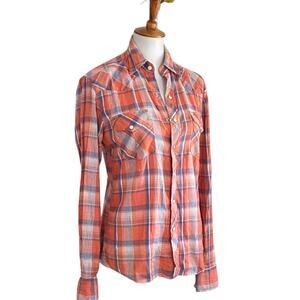 Y2k Salt Valley Vintage Western Shirt, Unisex XS
